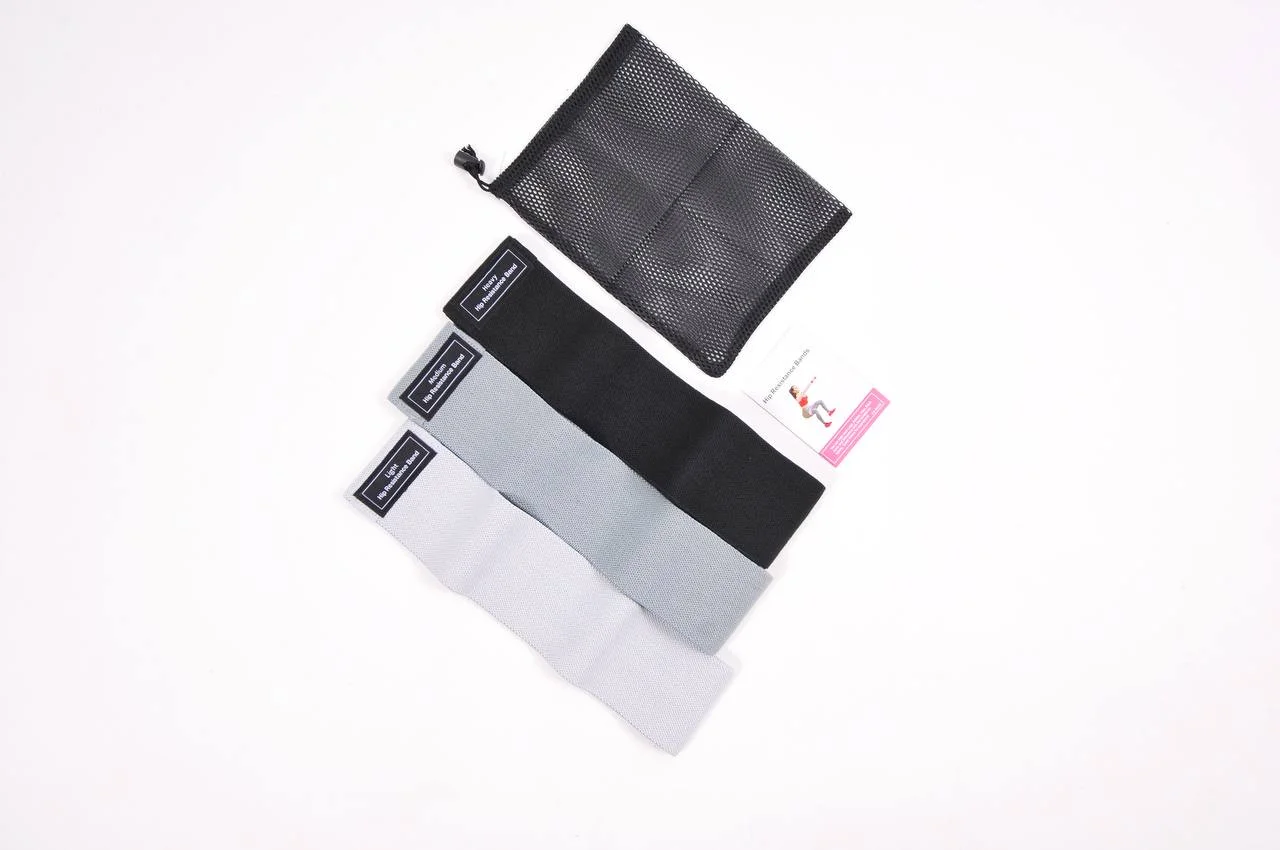 1 Резинки для фітнесу та спорту із тканини набір 3 шт -1-1