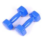 Гантелі вінілові 4 кг × 2 (пара), сині 2