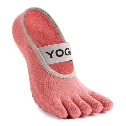 Шкарпетки SkyMove YOGA антиковзкі для занять йогою, пілатесом розовий